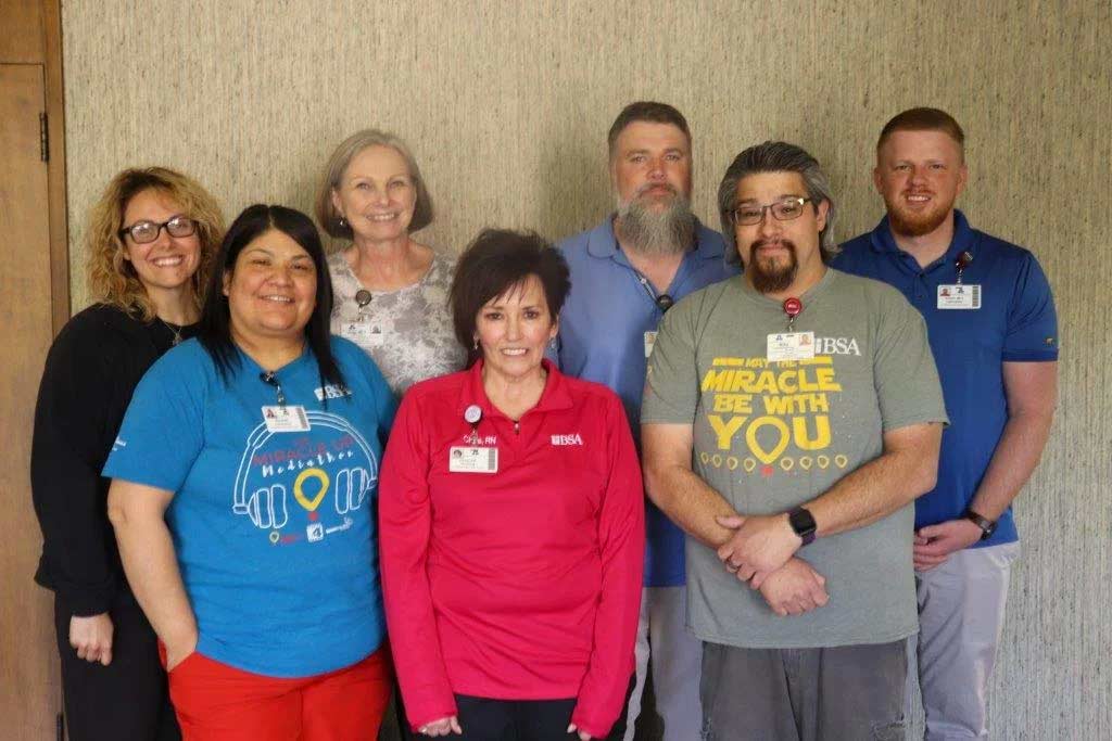 group of volunteers